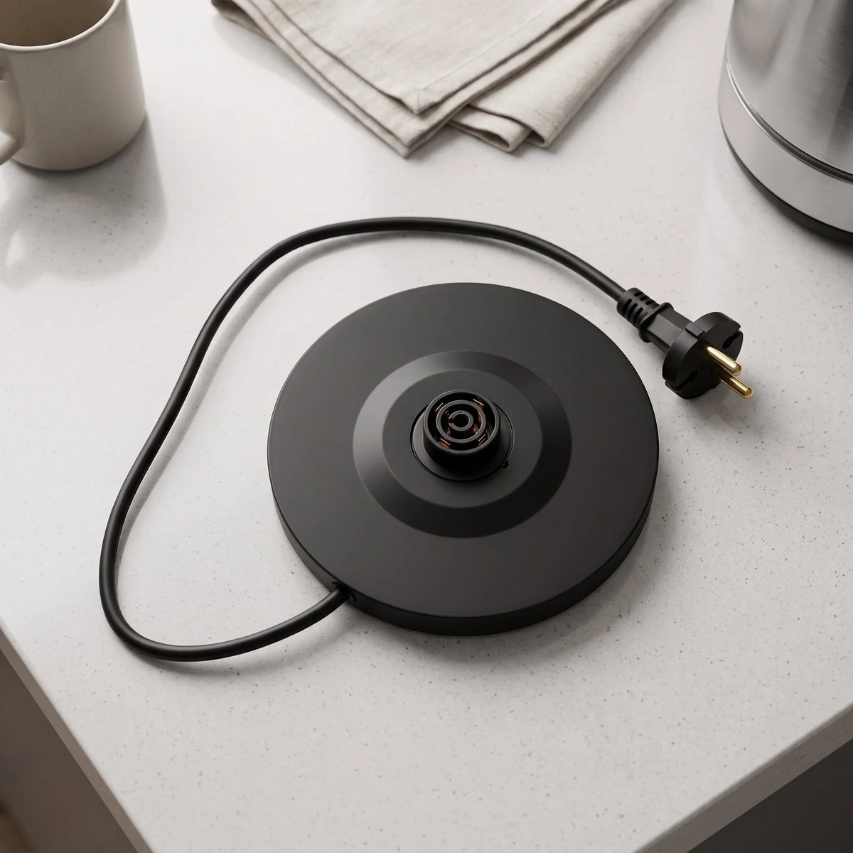 Electric Kettle 1.5L 1000W Fast Boiling & Modern Kitchen Design