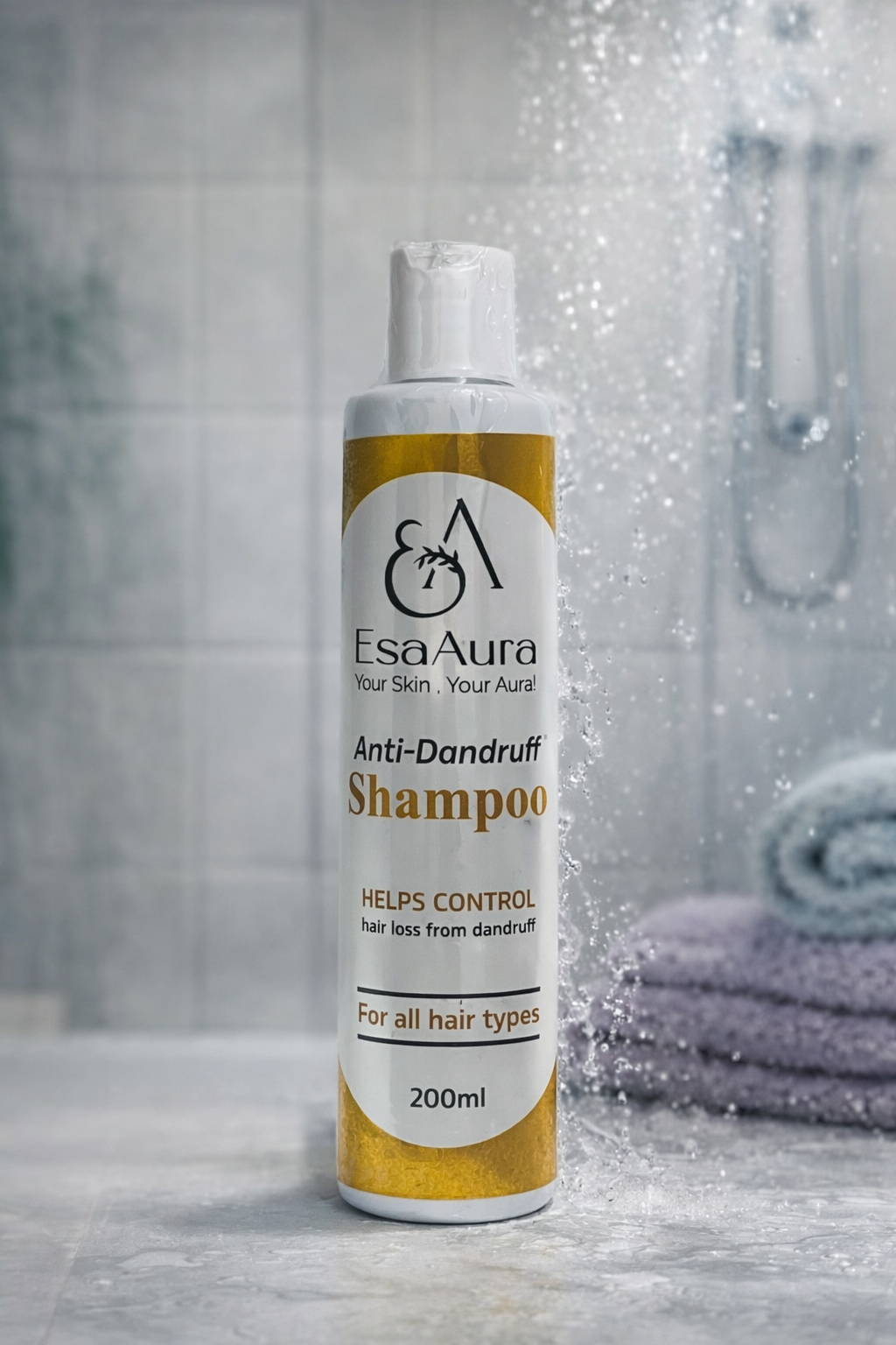 EsaAura Anti-Dandruff Shampoo | Scalp Rescue & Hair Defense