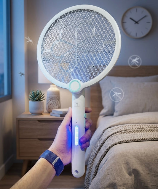Vaelon V-989 Electric Mosquito Swatter Racket