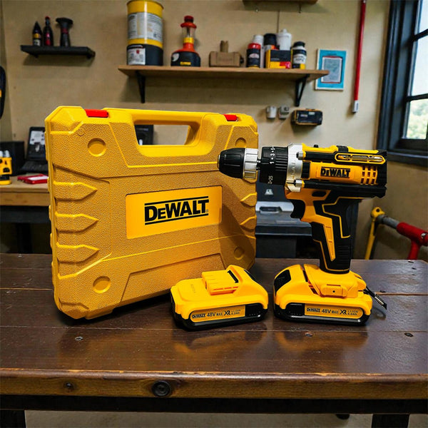 Dewalt 48V Cordless Drill Machine Set with Full Tool Kit