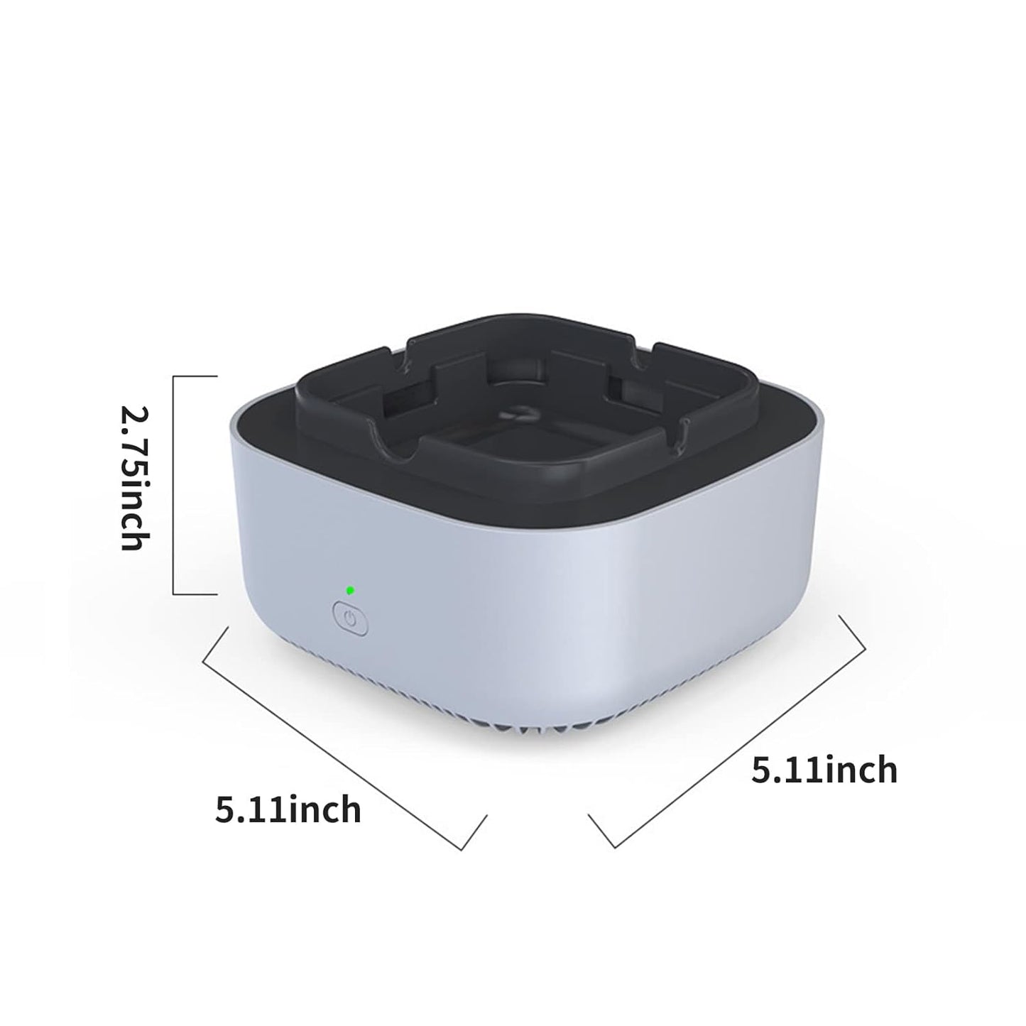 Multi functional Smokeless Ashtray with Negative Ion Air Purifier – Smoke Grabber