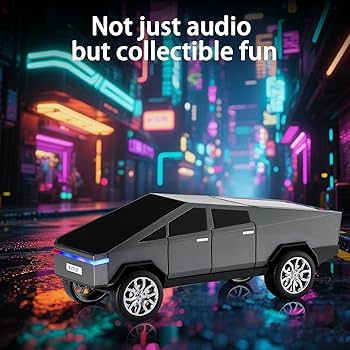 WSTER WS-580 Cybertruck Car Shaped Wireless Bluetooth Speaker
