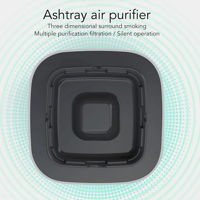 Ashtray for Cigarettes – Portable Negative Ion Air Purifier