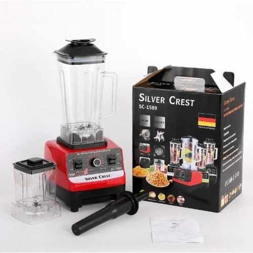 Silver Crest 2 in 1 Blender and Grinder SC-1589 - 4500W