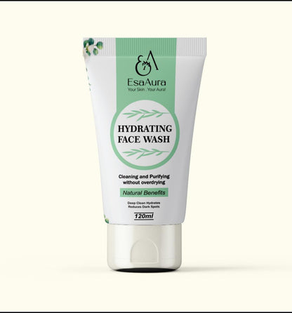 EsaAura Hydrating Face Wash | Deep Cleanse &amp; Moisture Lock