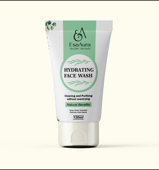 EsaAura Hydrating Face Wash | Deep Cleanse &amp; Moisture Lock