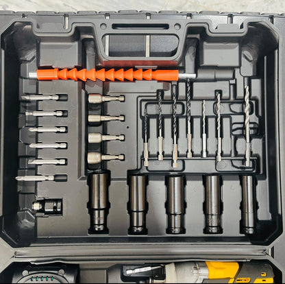 DeWalt 88V Brushless Impact Wrench Kit – 320Nm Power | Dual Battery | Heavy Duty Tool Set
