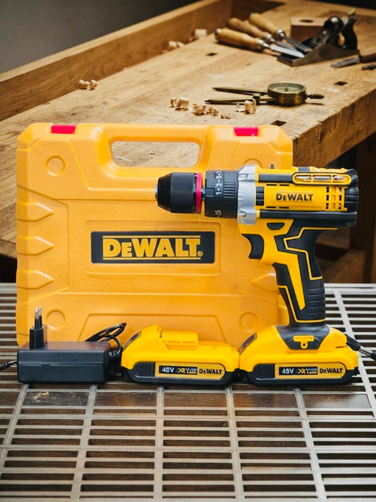 Dewalt 48V Cordless Drill Machine Set with Full Tool Kit