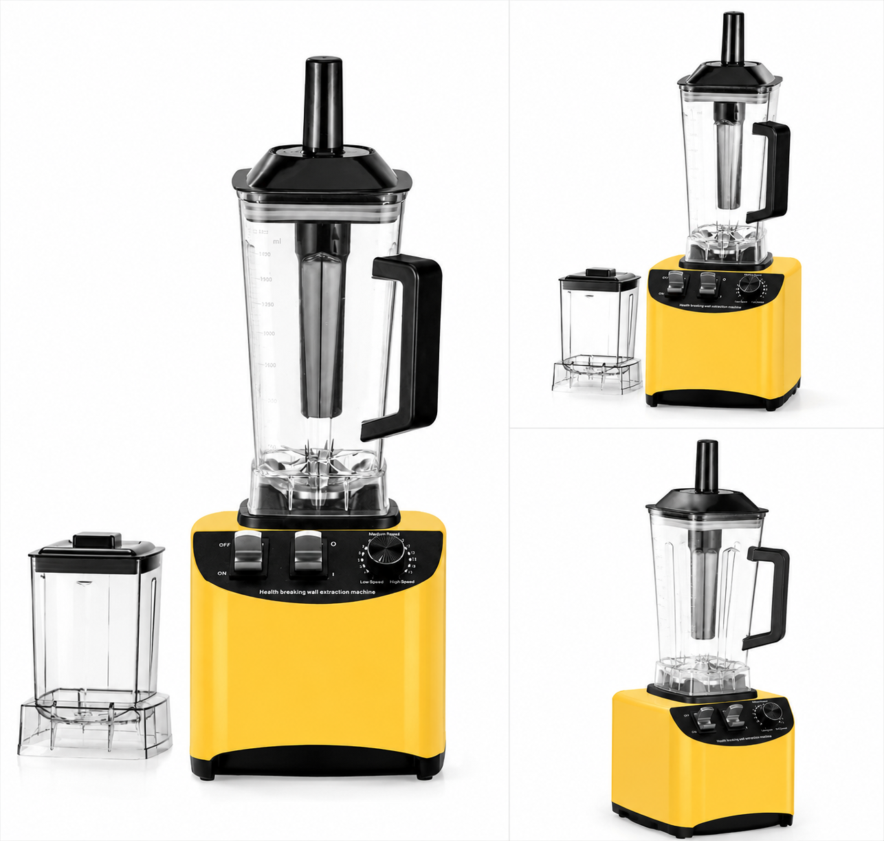 Gelanshi GL-4229 2-in-1 Blender & Grinder | 1000W Turbo Power