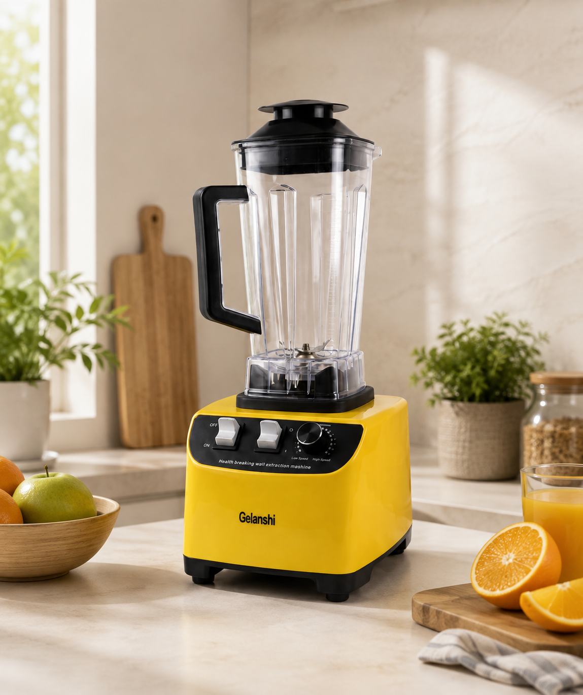 Gelanshi GL-4229 2-in-1 Blender & Grinder | 1000W Turbo Power