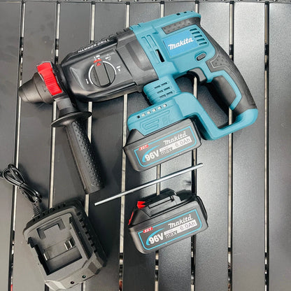 Makita 96V Brushless Hammer Drill Machine – SDS Plus | 26mm | Dual Battery