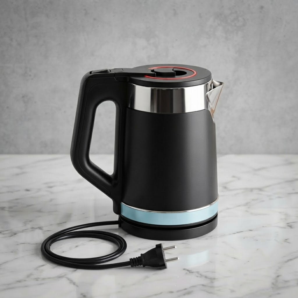 Electric Kettle 1.5L 1000W Fast Boiling & Modern Kitchen Design