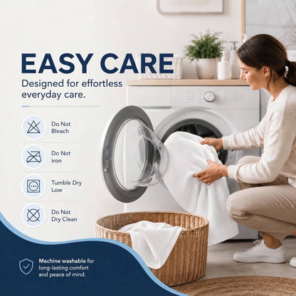 200 GSM Terry Waterproof Mattress Protector - Soft & Breathable Bed Protectors