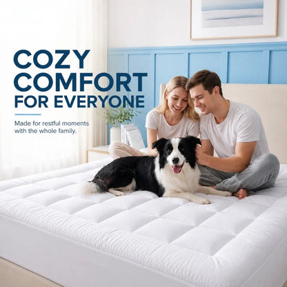 Mattress Topper 4 inch - Soft Quilted
