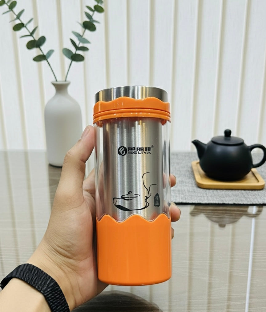 4 pcs deal Premium Stainless Steel Insulated Tea &amp; Coffee Tumbler