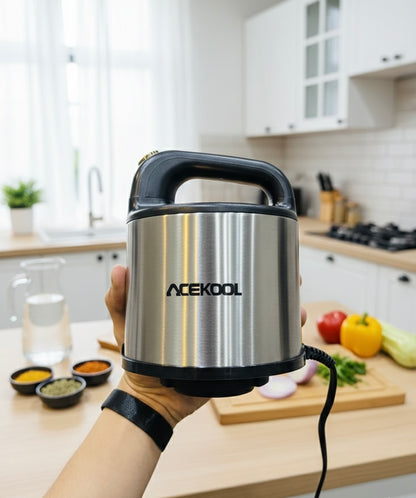 ACEKOOL 5L Electric Food Chopper – 2000W Heavy-Duty Processor with extra 6 blades