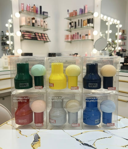 10 Pcs Deal On Nail Set With Free Marvel Makeup Sponge