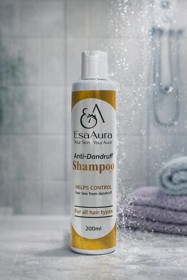 EsaAura Anti-Dandruff Shampoo | Scalp Rescue &amp; Hair Defense