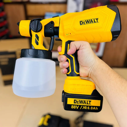 DeWALT Cordless Electric Paint Sprayer – 88V XR 6.0Ah High-Power Spray Gun