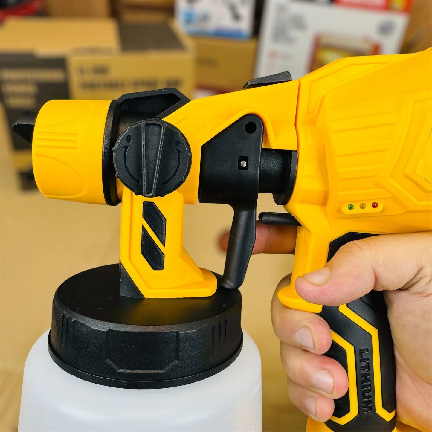 DeWALT Cordless Electric Paint Sprayer – 88V XR 6.0Ah High-Power Spray Gun