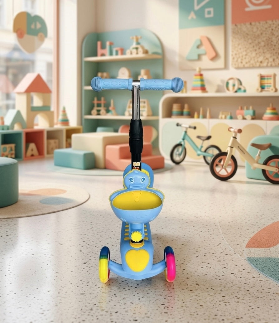 3-in-1 Toddler Kick Scooter