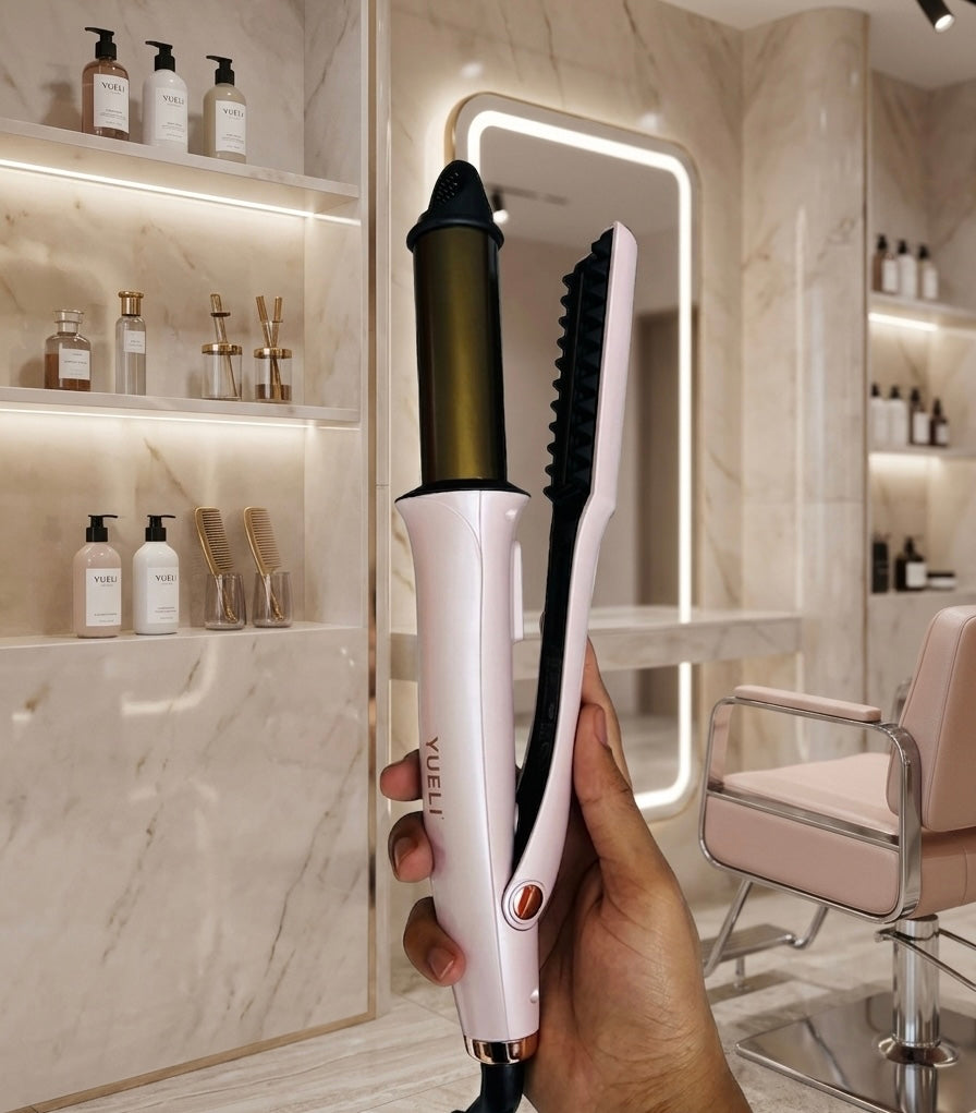 yueli 2-in-1 Ionic Hair Straightener & Curler