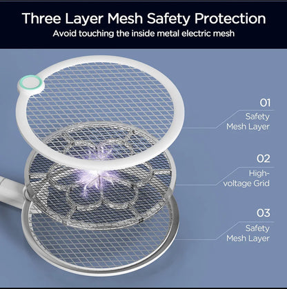 Vaelon V-989 Electric Mosquito Swatter Racket