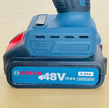 Bosch 48V Brushless Cordless Drill Machine Kit – 2 Batteries