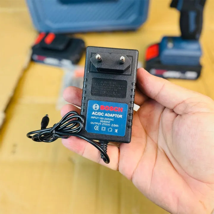 Bosch 48V Brushless Cordless Drill Machine Kit – 2 Batteries