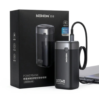 NOHON 100W 20000mAh High-Capacity Fast Charging Power Bank
