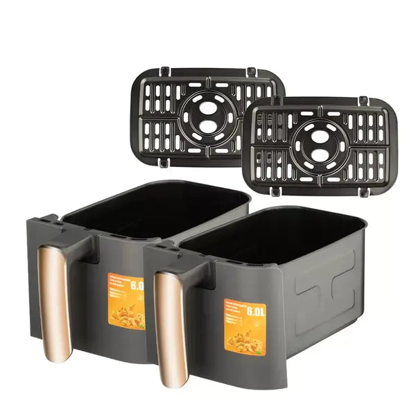 RAF-12L-Air-Fryer-With-2-Independent-Baskets