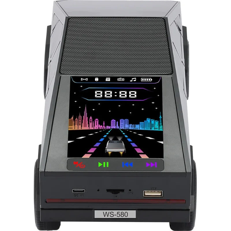 WSTER WS-580 Cybertruck Car Shaped Wireless Bluetooth Speaker