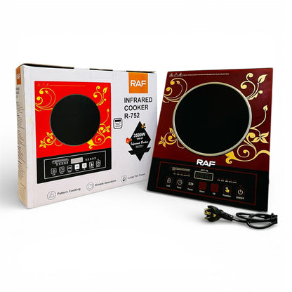 RAF R.752 Electric Infrared Cooker - 3500W Fast Even Heating