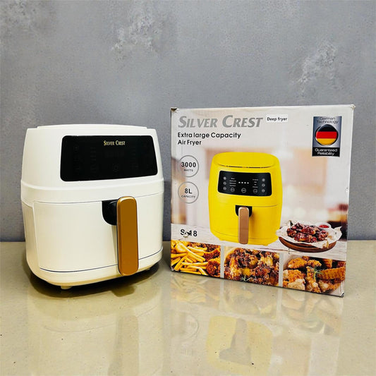Silver Crest 8L Air Fryer S-18 - Touch Display Model - 2400W