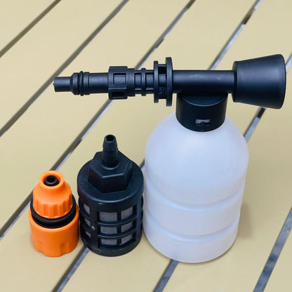 ZORAK Cordless High-Pressure Car Washer – 2 Batteries | Foam Cannon | Portable Jet Cleaning Kit
