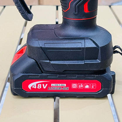 Milwaukee 48V Mini Chainsaw Kit – 6 Inch | 2 Batteries | High-Power Li-Ion 5.0Ah
