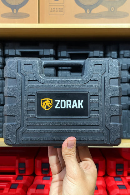 ZORAK Electric Screwdriver Kit – Rechargeable + 47-Piece Tool Set + Heavy Duty Carry Case