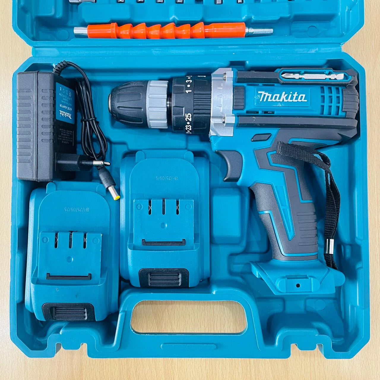 Makita 36V Cordless Li-ion Drill Machine Kit (2 Batteries + Full Accessories)